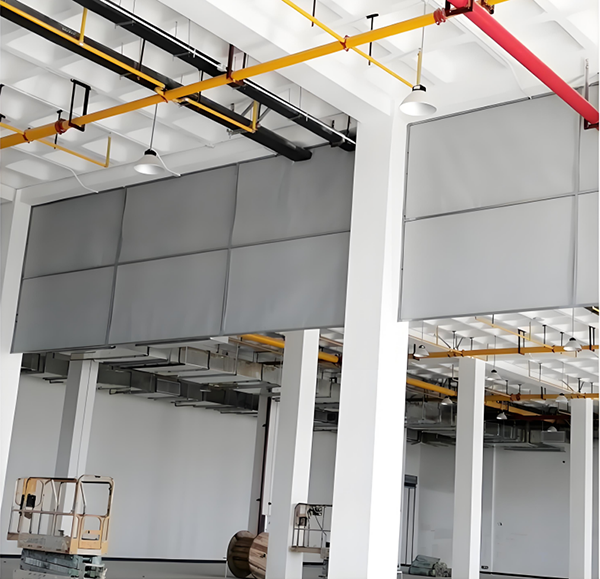 防火布横山挡烟垂壁