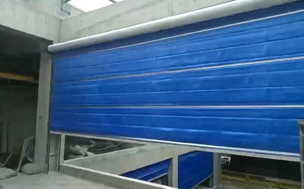 大型物流园区完成横山防火门整体安装工程