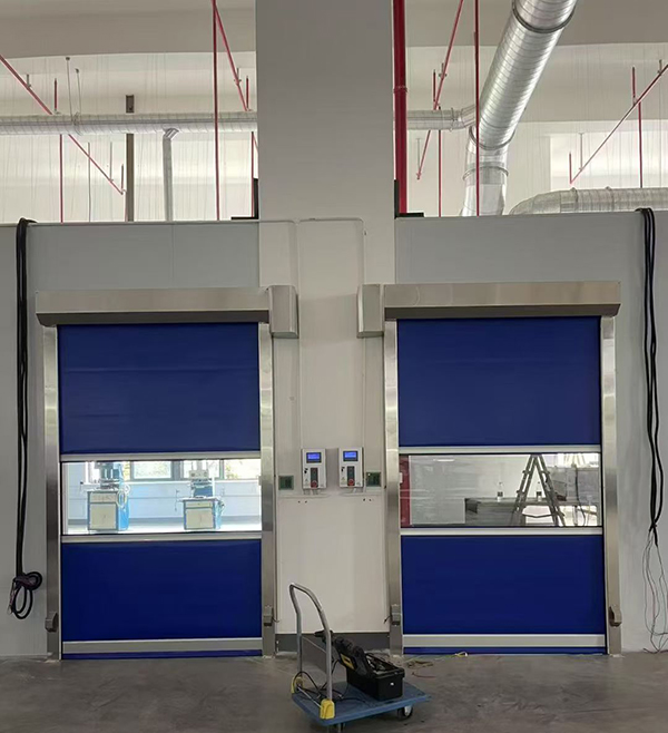 横山快速横山卷帘门助力食品加工车间环境升级